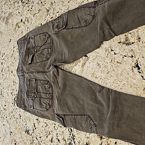 Free People Cargo Skinny Jeans, Size 27 - Picture 3 of 5